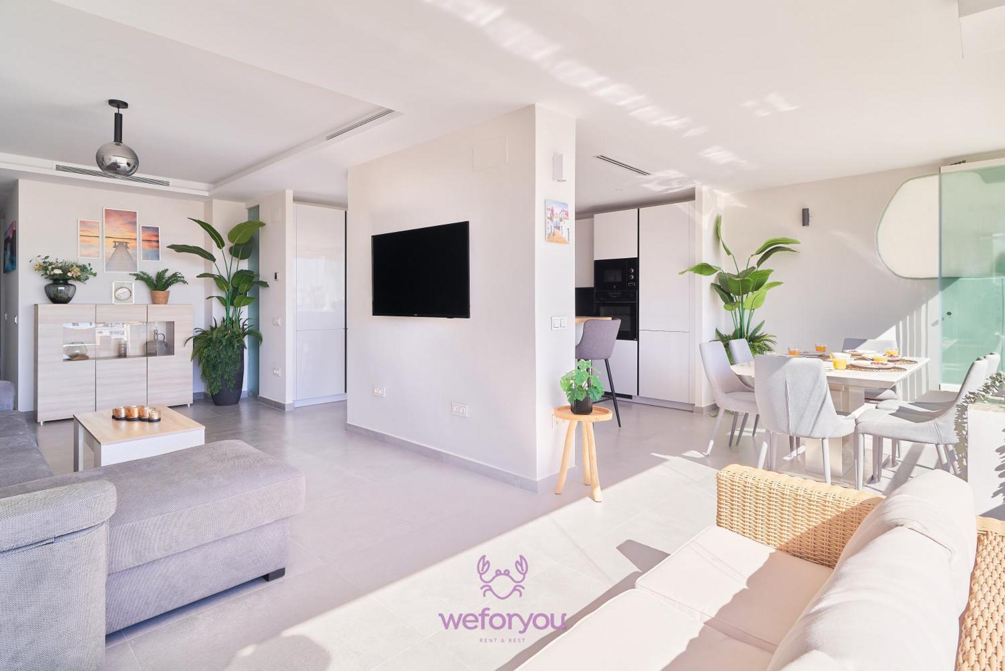 בנאלמדנה Weforyou Isla De Poniente 2 Bedrooms And Parking מראה חיצוני תמונה